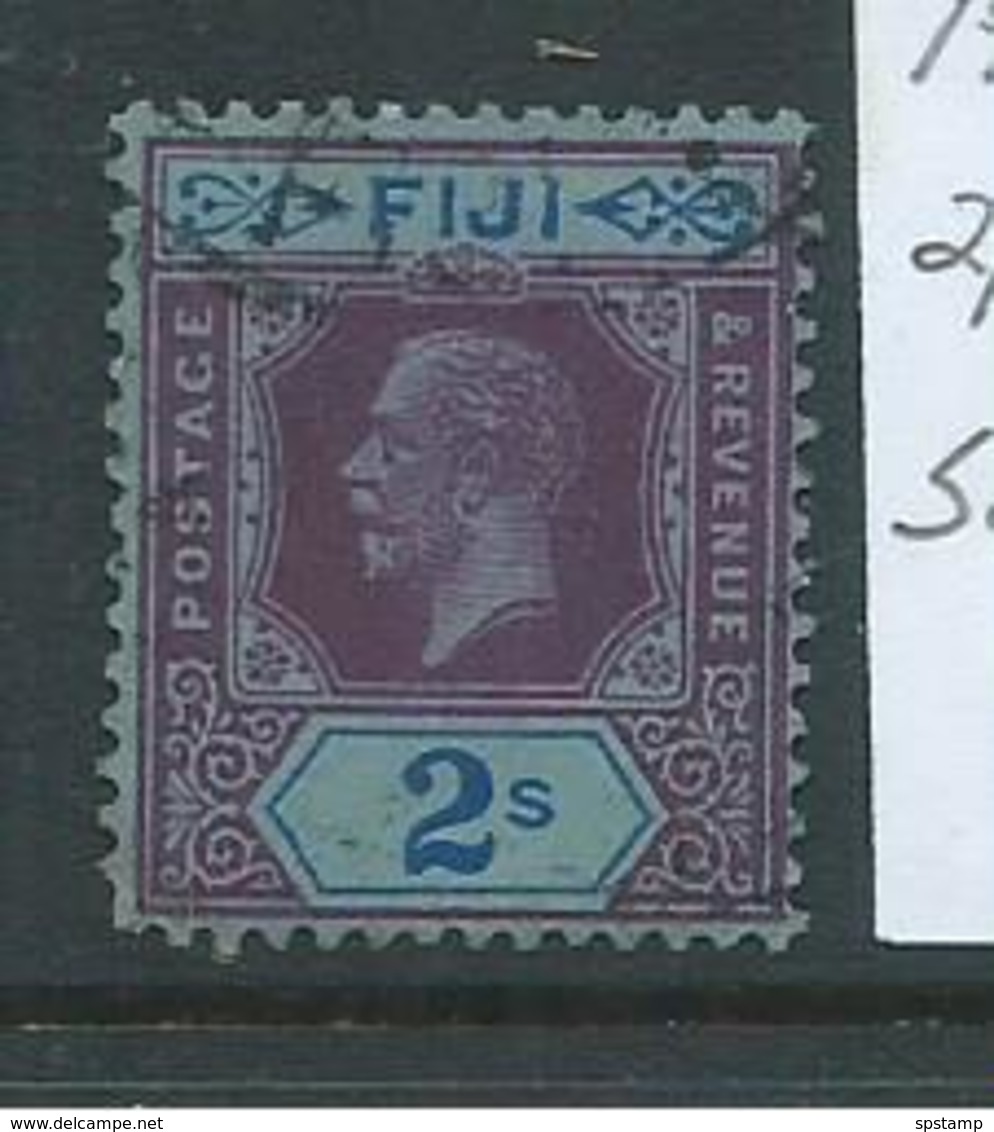 Fiji 1922 - 1937 KGV 2 Shillings FU - Fiji (...-1970)