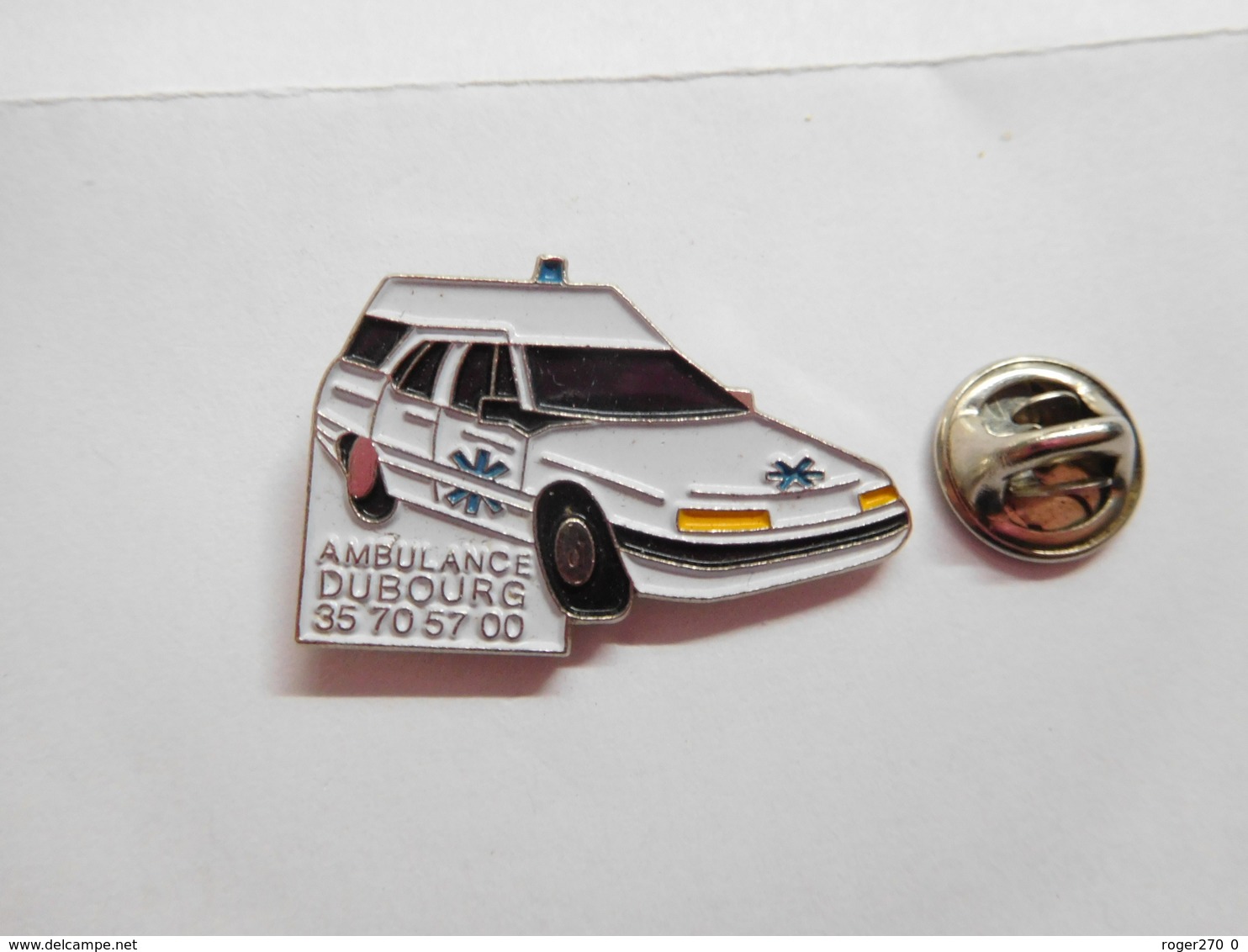 Beau Pin's , Médical , Ambulance Dubourg , Auto Citroën XM , Rouen - Geneeskunde