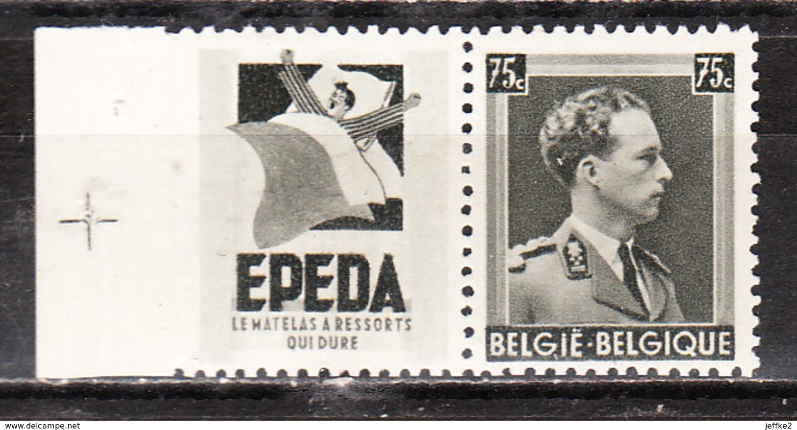 PU100*  Leopold III Col Ouvert - Epeda - MH* - LOOK!!!! - Other & Unclassified
