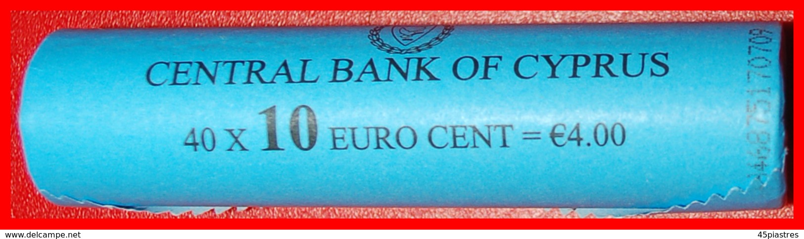 + FINLAND: CYPRUS ★ 10 CENT 2009 UNC NORDIC GOLD ROLL UNCOMMON! SHIP! LOW START ★ NO RESERVE! - Rotolini