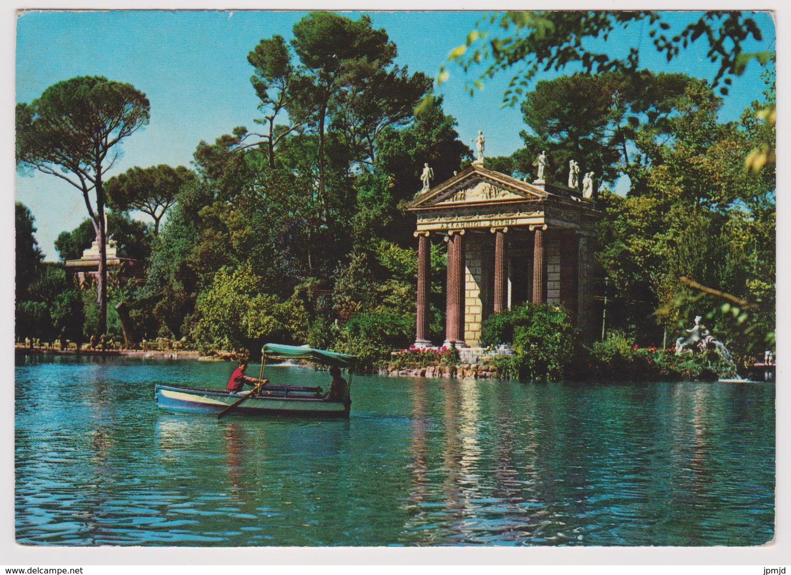 ROMA - Villa Borghese - Il Laghetto - Le Petit Lac - 1968 - Parks & Gardens