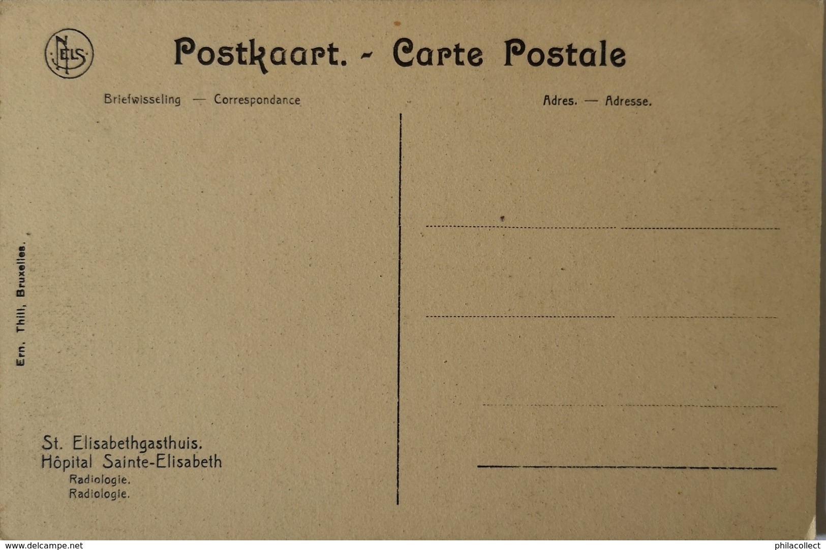 Anvers - Antwerpen // St. Elisabethgasthuis - Radiologie 19?? - Antwerpen