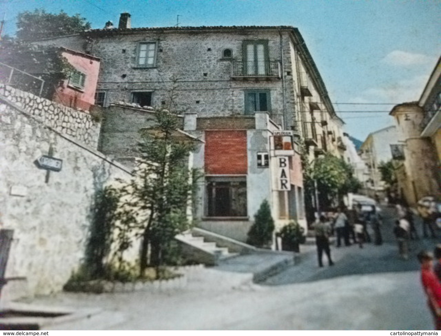 INSEGNA BIRRA BIER SPLUGEN BAR TABACCHI  FONTANELLA BAMBINI VIA CITTADELLA SALZA IRPINA AVELLINO PIEGHE - Avellino