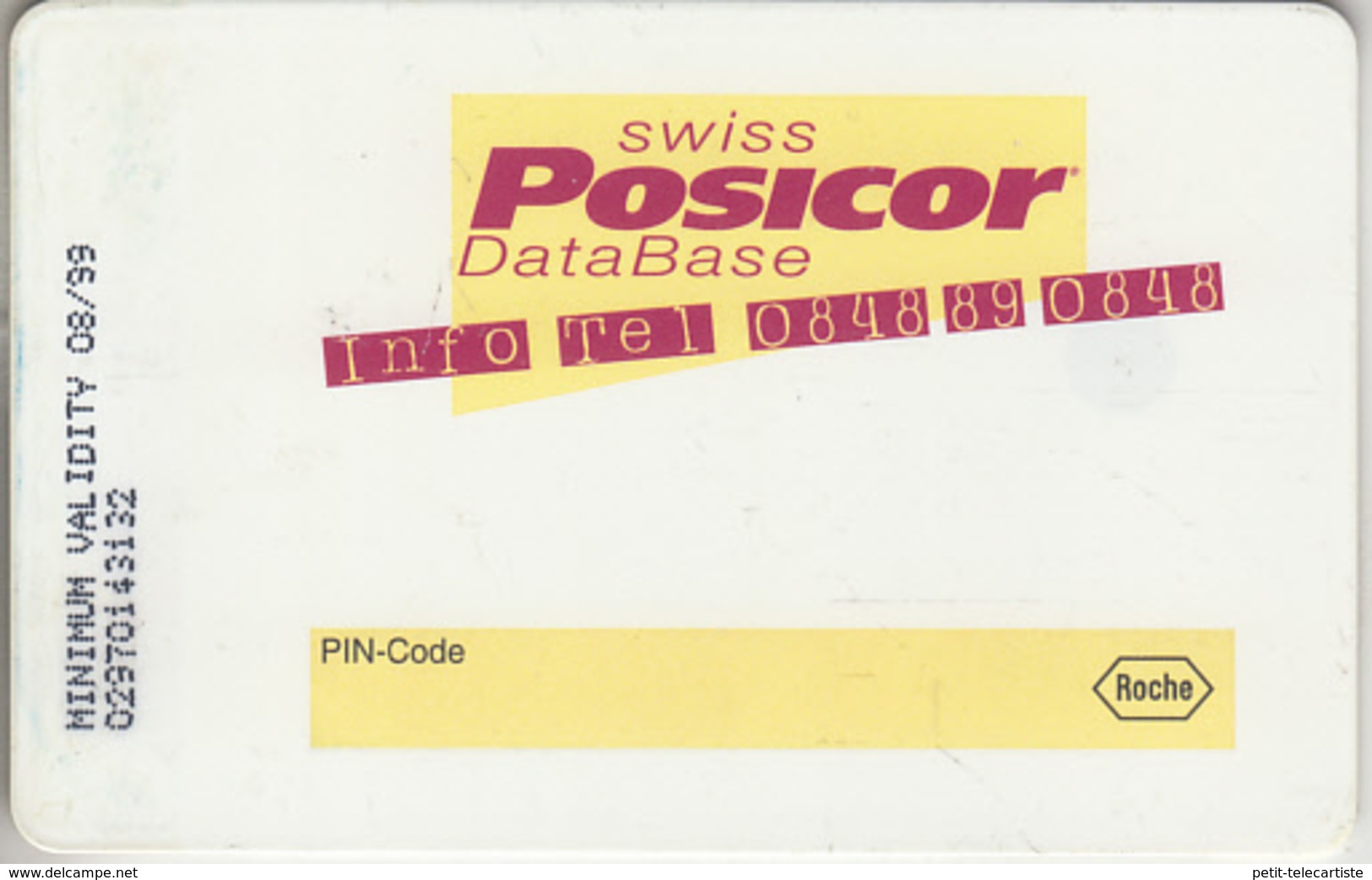 SWITZERLAND - PHONE CARD - TAXCARD SUISSE * CHIP  ***  POSICOR  *** - Schweiz