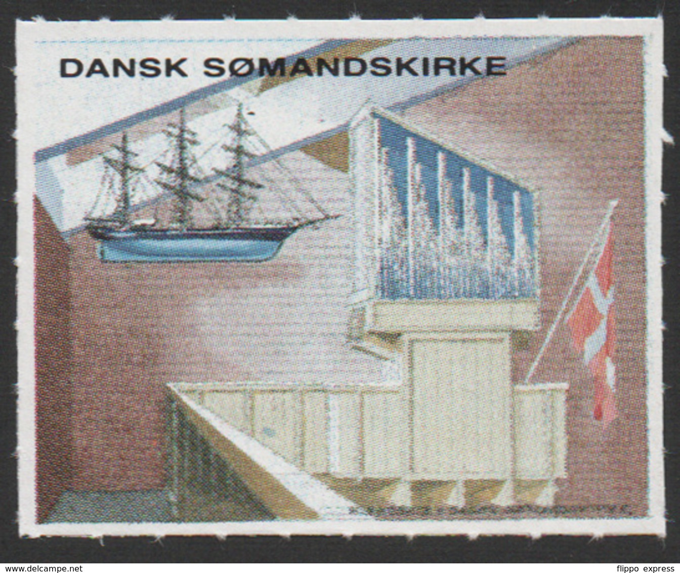 Denmark, Dansk Somandskirke, Cinderella, MNH. - Other & Unclassified