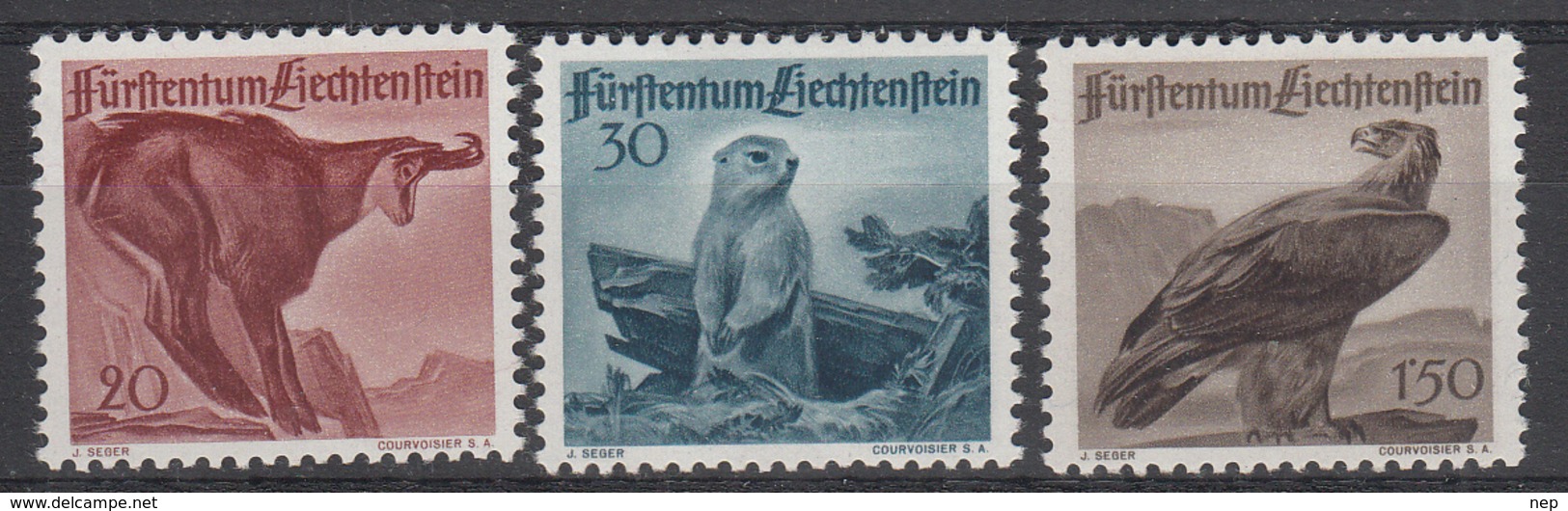 LIECHTENSTEIN - Michel - 1947 - Nr 253/55 - MNH** - Unused Stamps