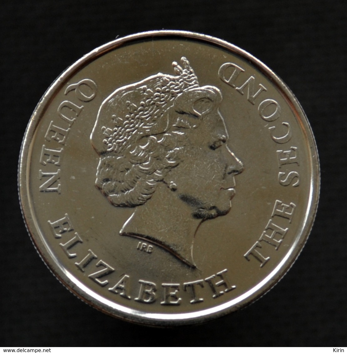 East Caribbean States 2 Dollars (10th Anniversary Of Financial Information Month) 2011. Coin UNC Km87 - East Caribbean States