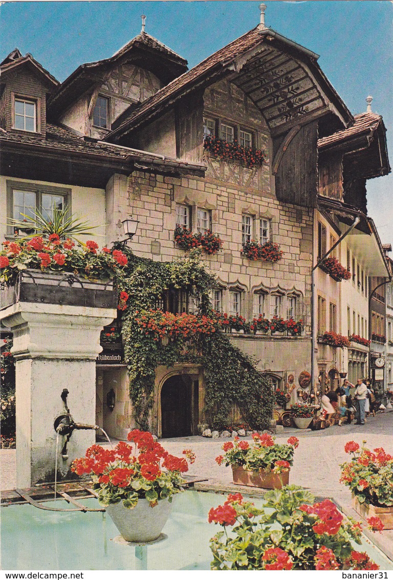 CPM SUISSE - MORAT - MURTEN - Canton De Fribourg - Maison Du Rubenloch - Fribourg