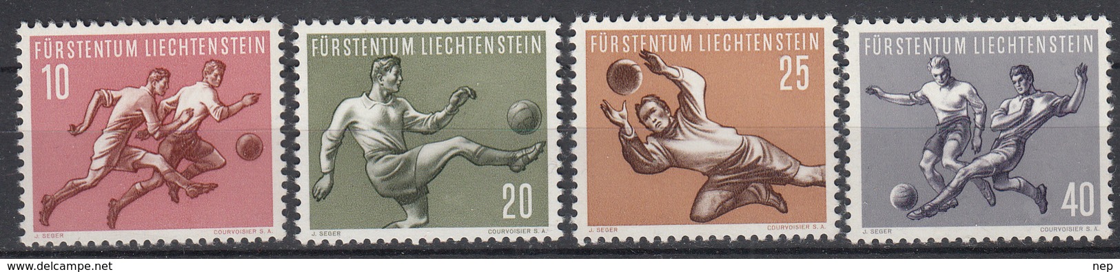 LIECHTENSTEIN - Michel - 1953 - Nr 322/25 - MNH** - Neufs