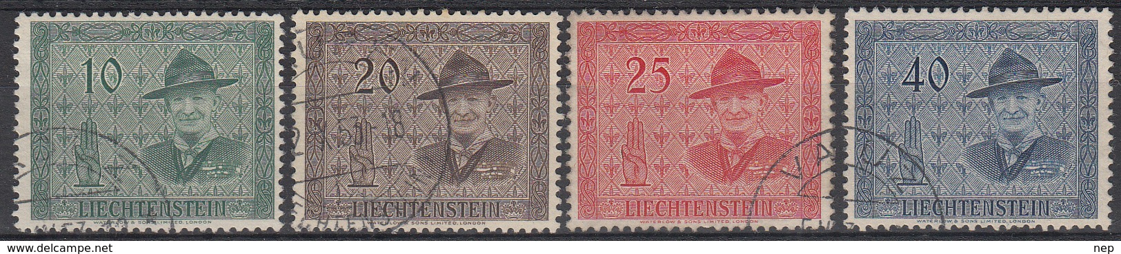 LIECHTENSTEIN - Michel - 1953 - Nr 315/18 - Gest/Obl/Us - Used Stamps