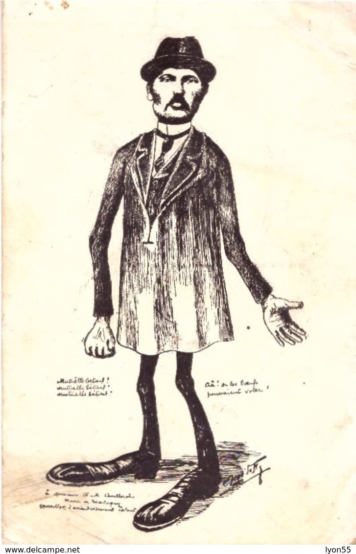 Caricature Claude Couillerot - Figuren