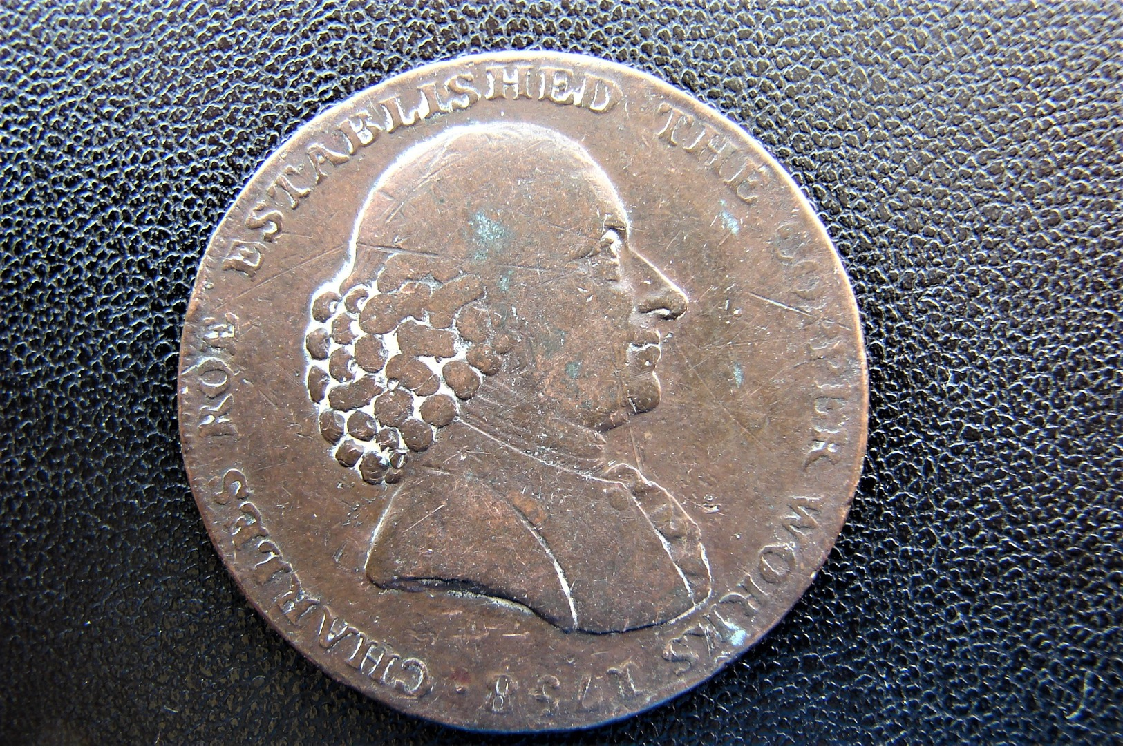 Macclesfied 1791 Token Half Penny Charles Roe - Autres & Non Classés