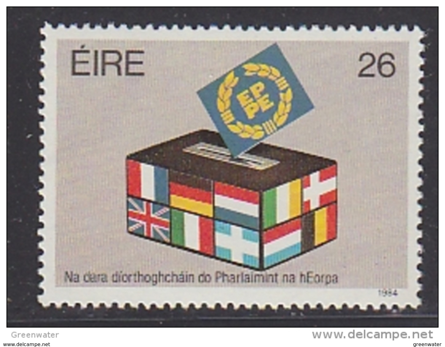 Ireland 1984 European Elections 1v  ** Mnh  (43589) - Idee Europee