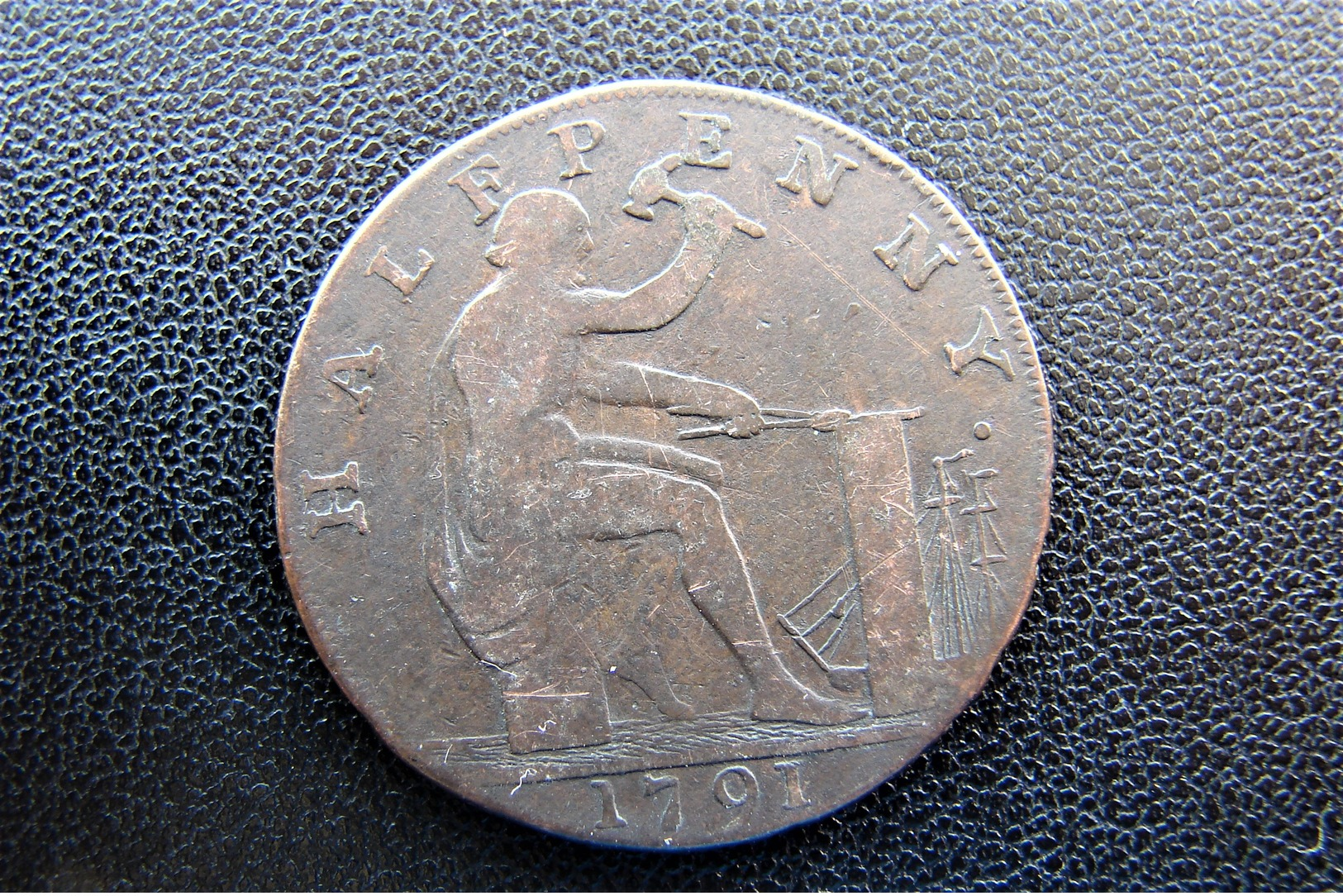 1791 Token Wilkinson Iron Master Vulcan - Autres & Non Classés