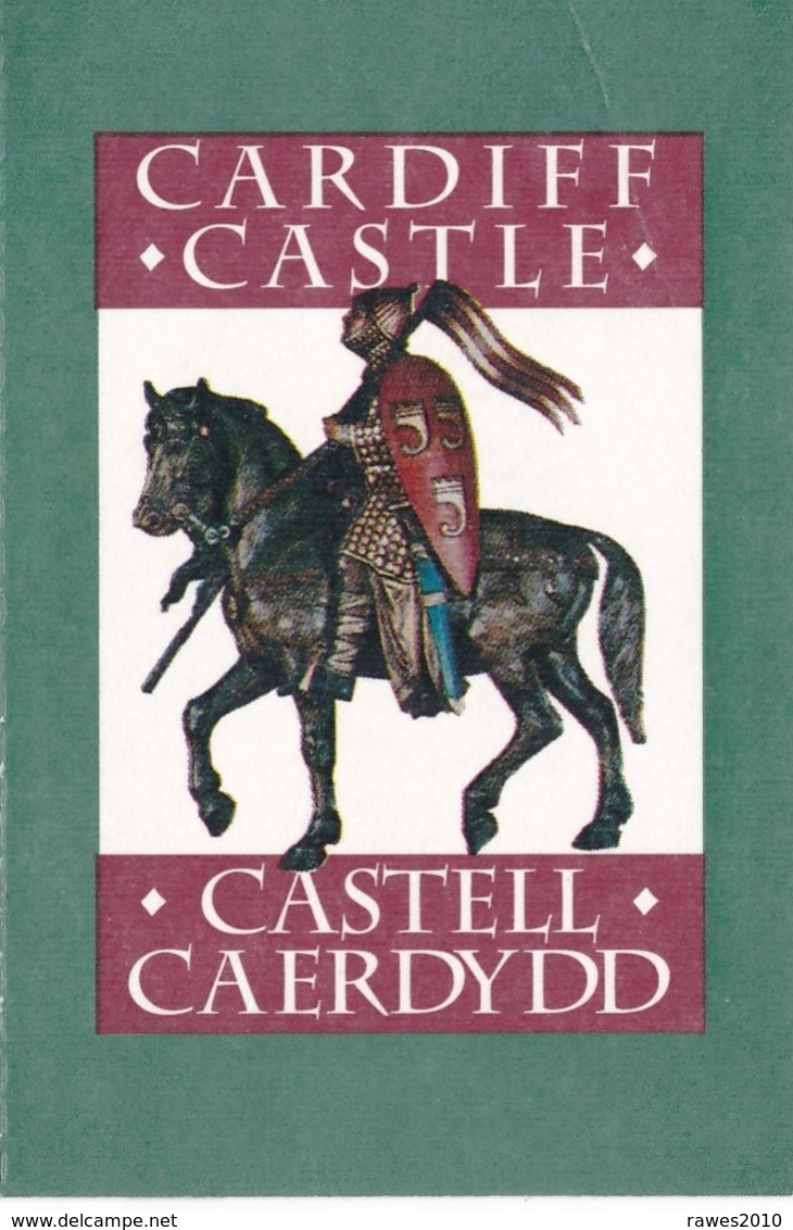 Grossbritannien Cardiff Eintrittskarte 2004 Cardiff Castle Castell Caerdydd Ritter - Eintrittskarten