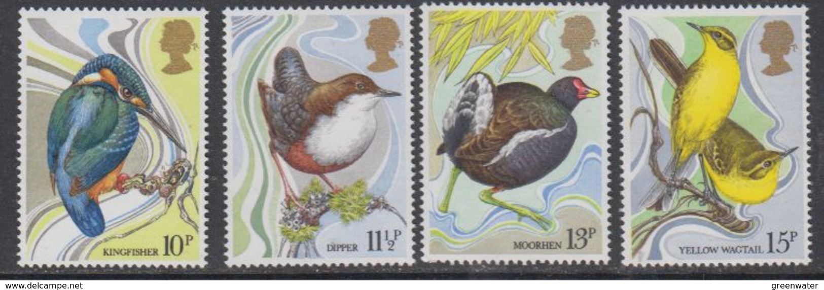 Great Britain 1980 Wild Birds 4v ** Mnh (43601) - Maximumkaarten