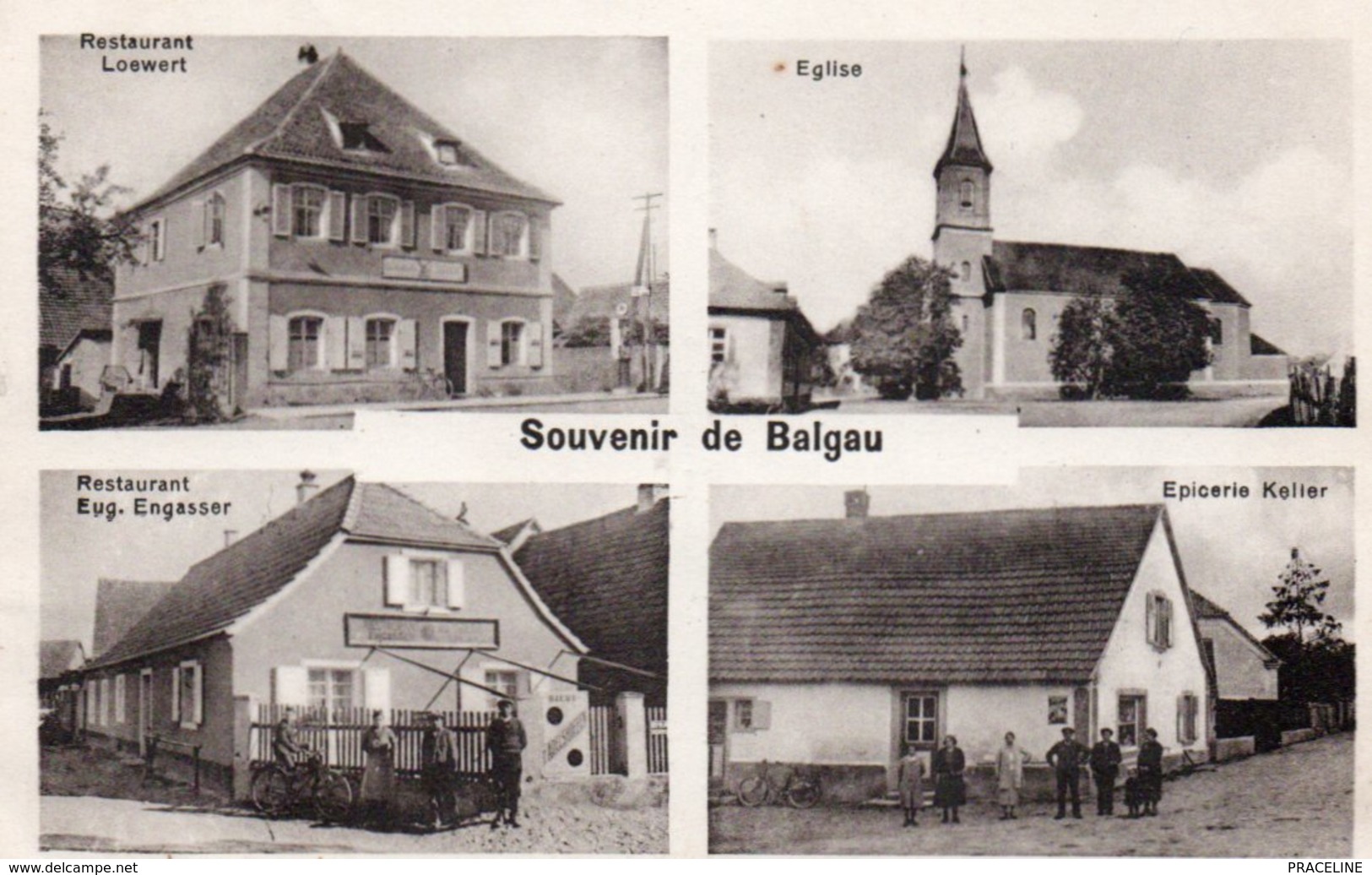 BALGAU-68-CARTE MULTIVUES- - Other & Unclassified