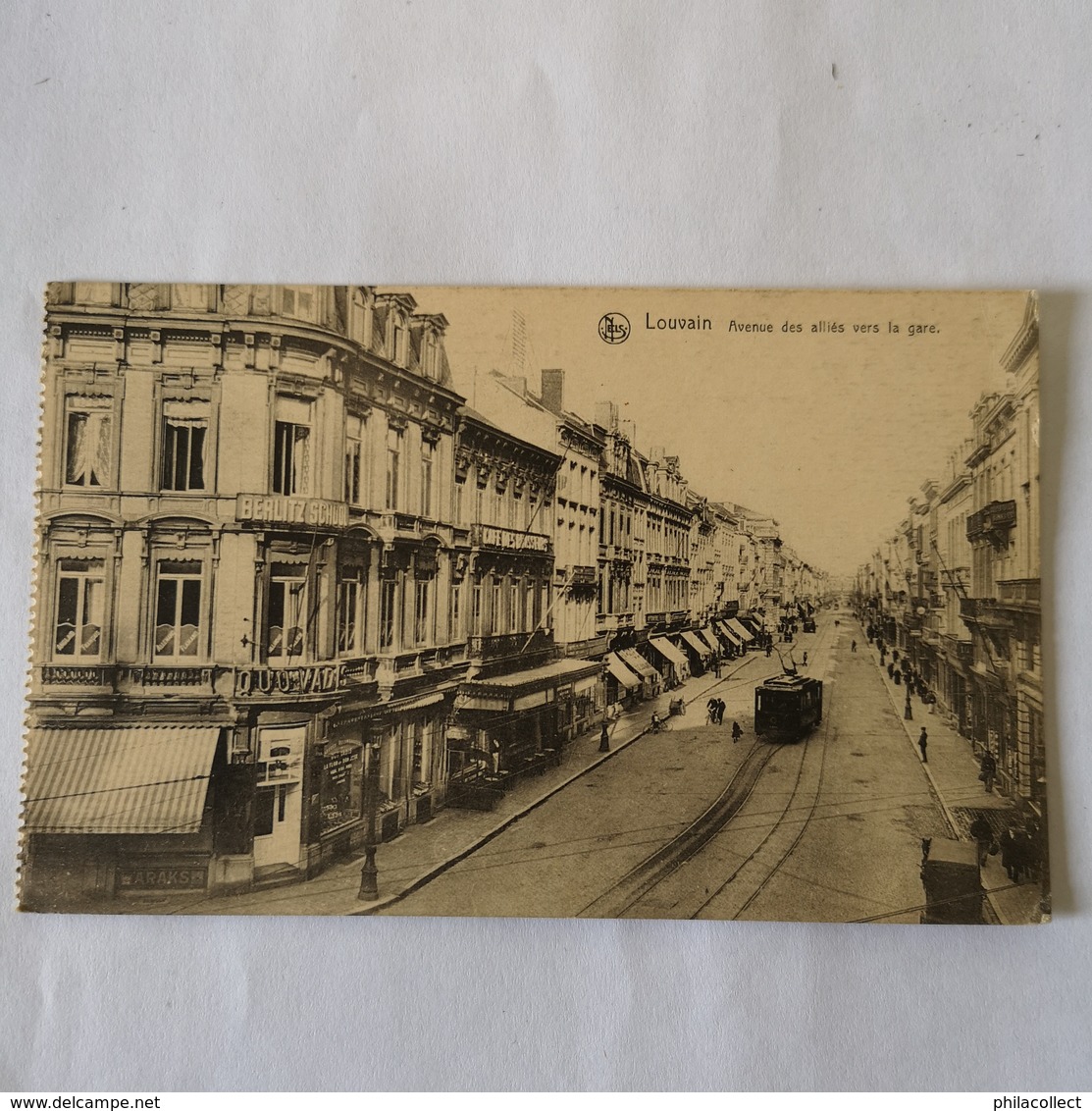 Leuven - Louvain /% Avenue Des Allies (tram) 19?? - Leuven