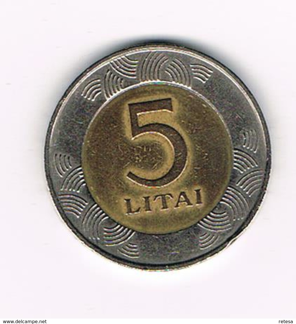 //  LITOUWEN  5  LITAI  1998 - Lituanie
