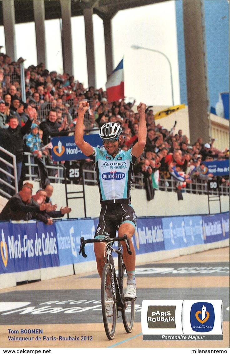 CYCLISME: CYCLISTE : TOM BOONEN - Ciclismo