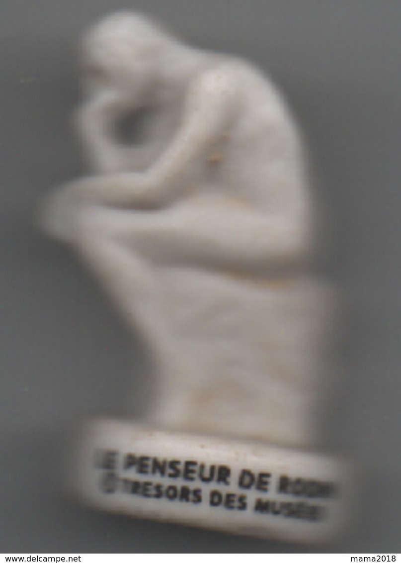 Fève Biscuit  Le Penseur De Rodin - Geschiedenis