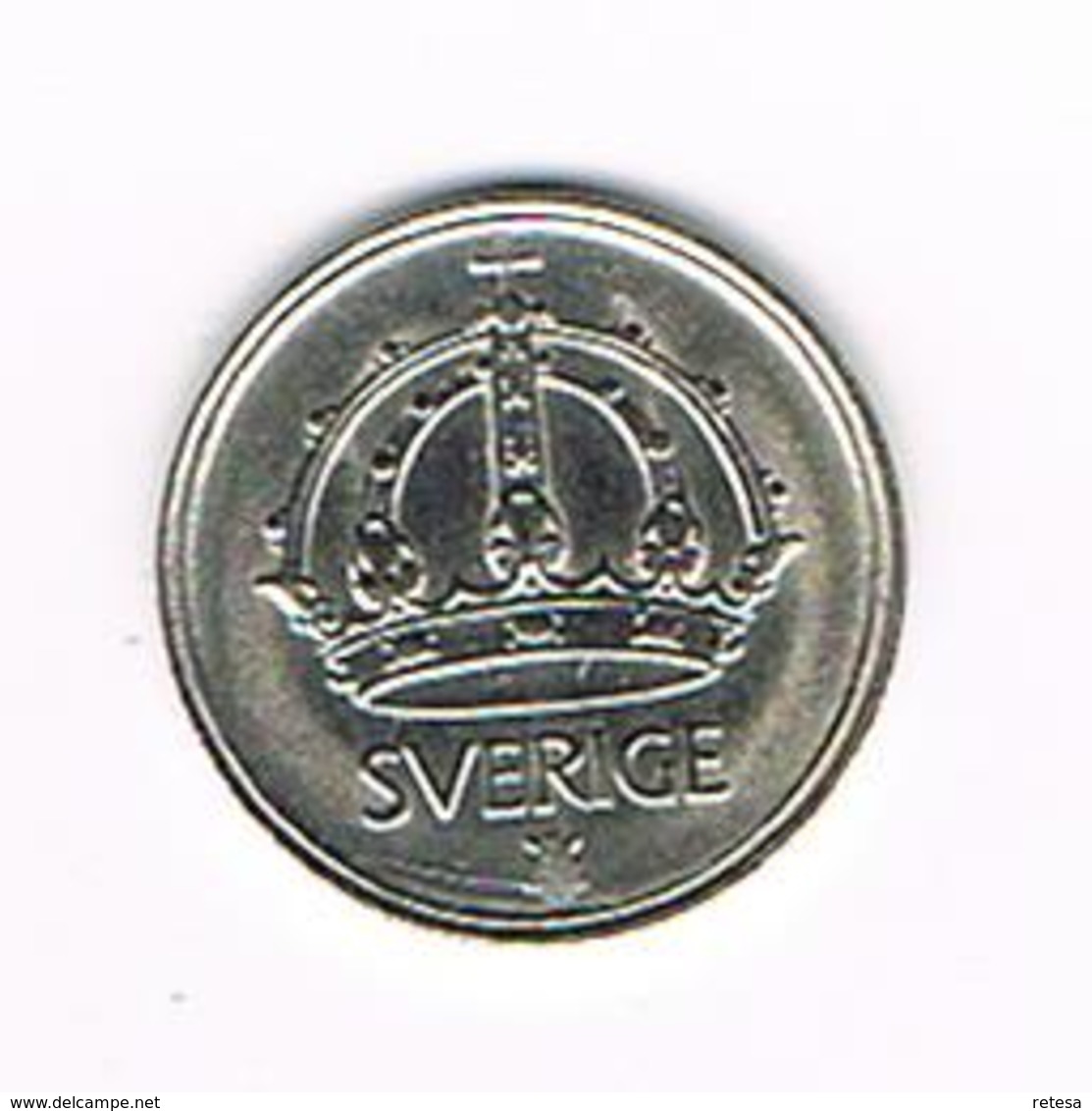 //  ZWEDEN  10  ORE  1947 TS ZILVER - Sweden