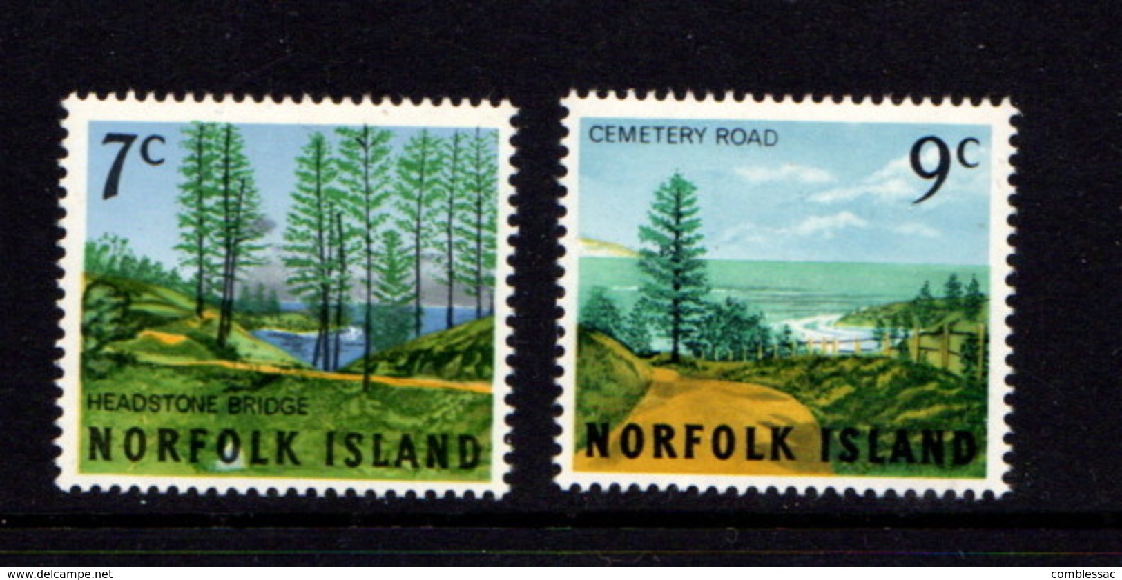NORFOLK  ISLAND    1966    Various  Designs    Set  Of  2    MH - Norfolk Island