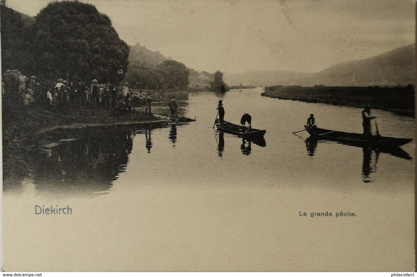 Diekirch // LA Grande Peche Ca 1900 - Diekirch