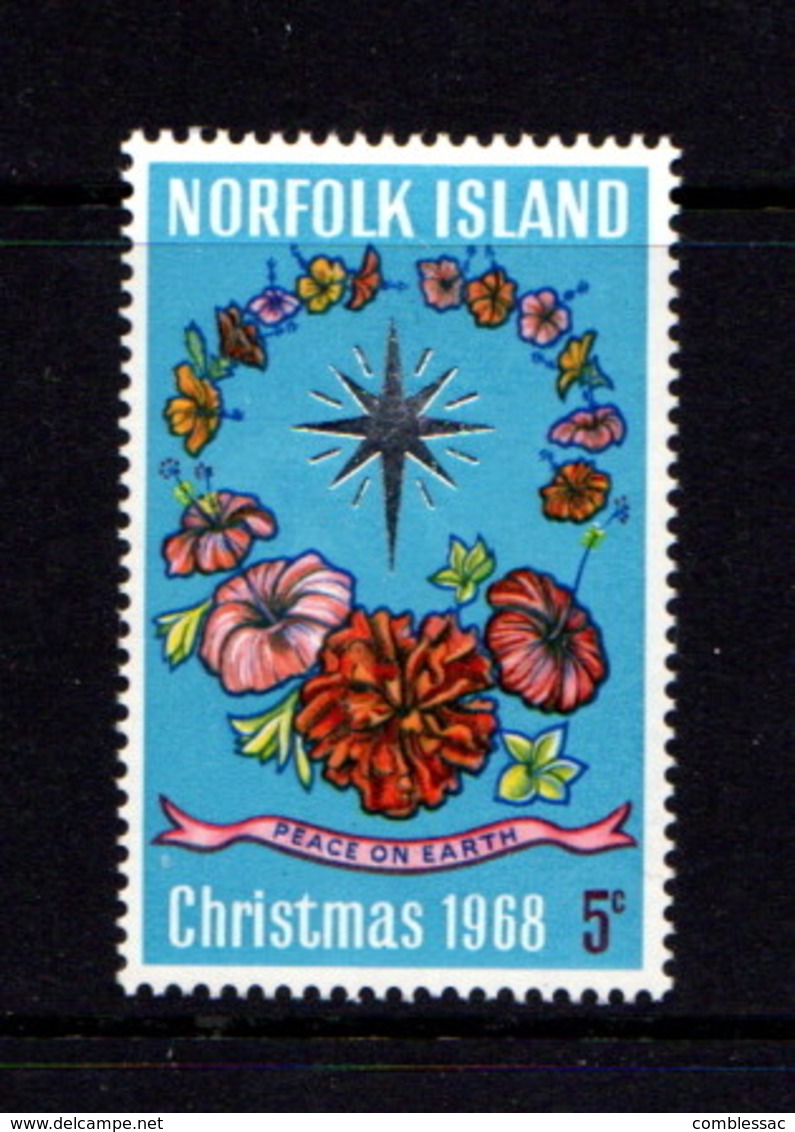 NORFOLK  ISLAND    1968    Christmas    MH - Norfolk Island