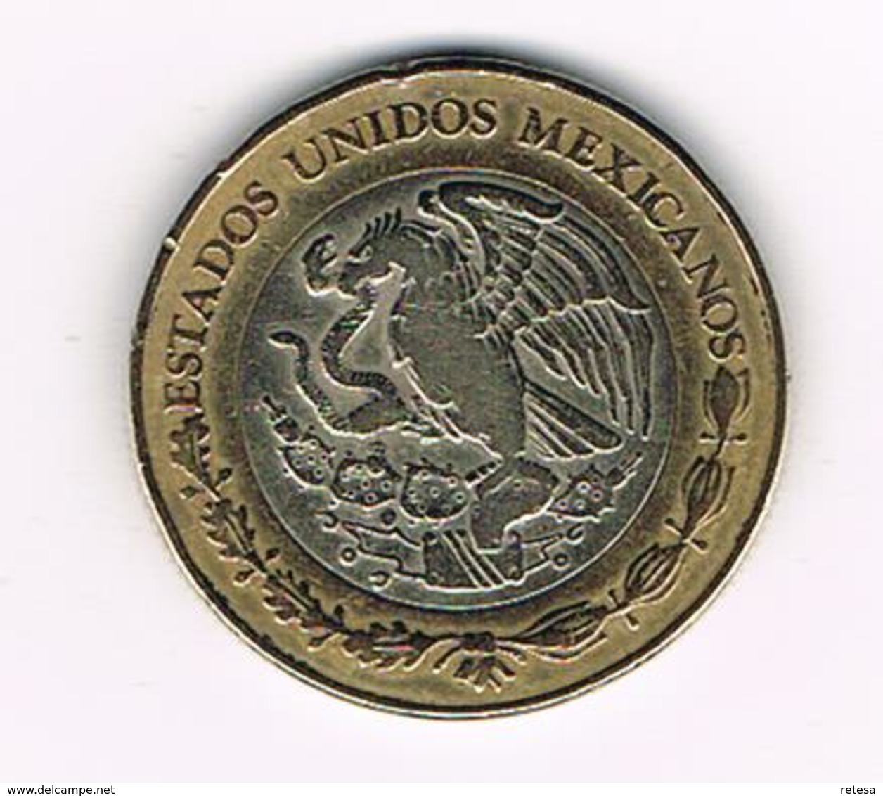 //  MEXICO  10  PESOS 2004  MO - Mexique