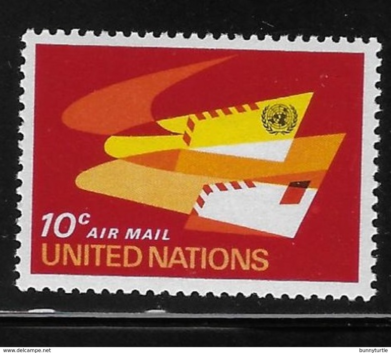 United Nations 1969 Wings Envelopes Airmail UN Emblem MNH - Poste Aérienne