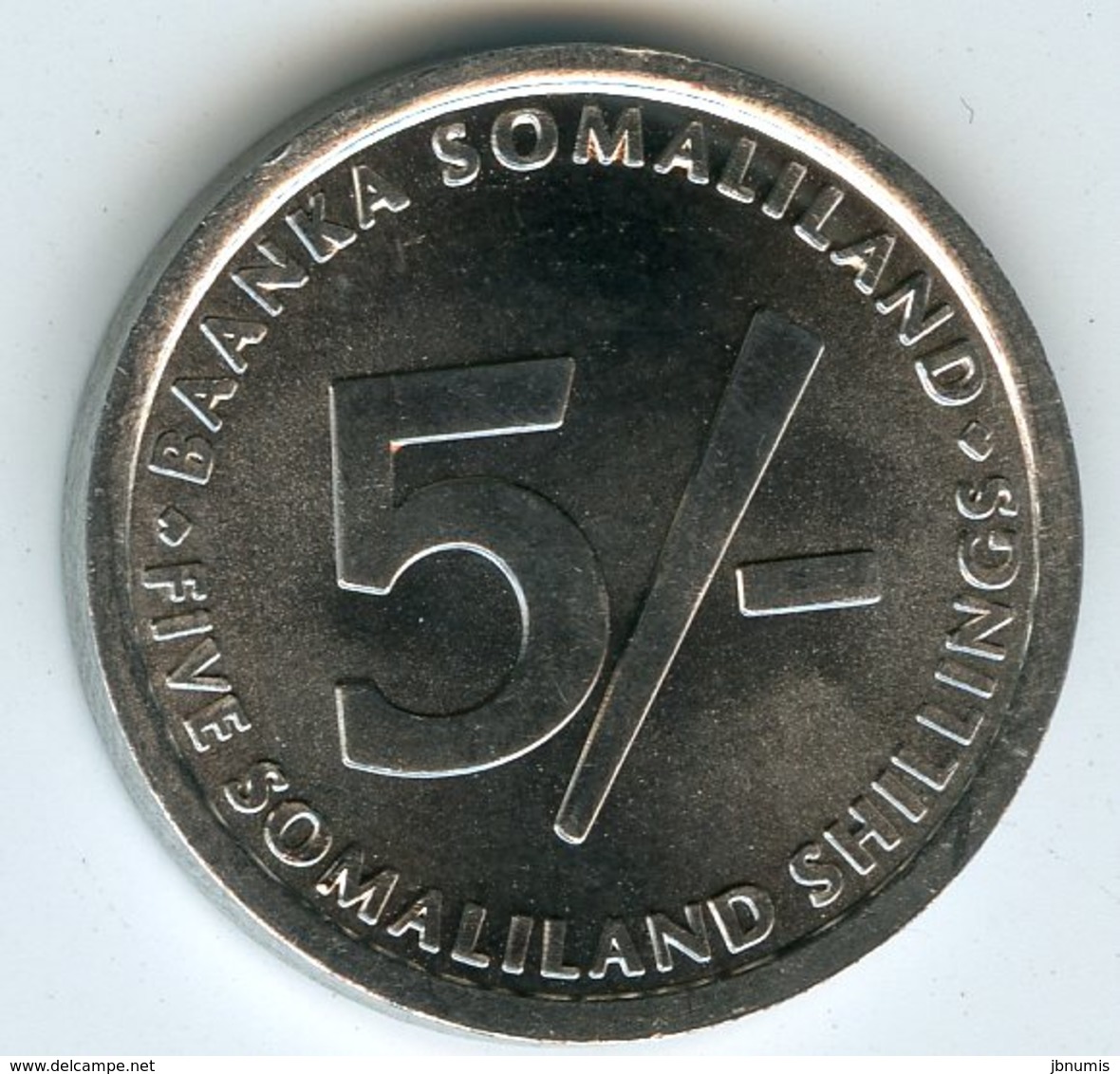 Somaliland 5 Shillings 2005 Elephant UNC KM 19 - Somalië