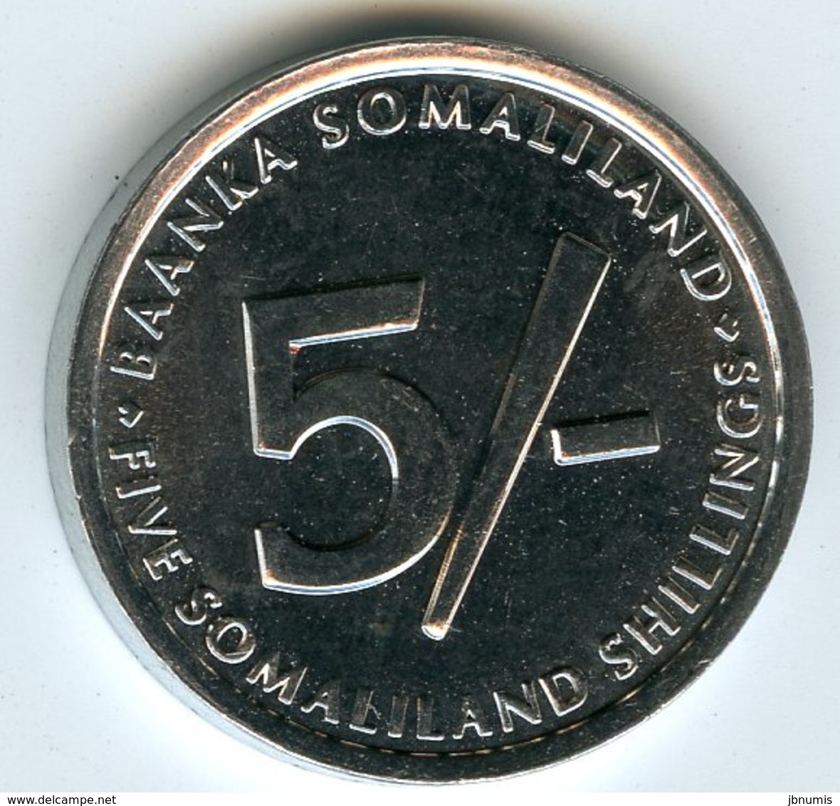 Somaliland 5 Shillings 2002 Burton UNC KM 4 - Somalie