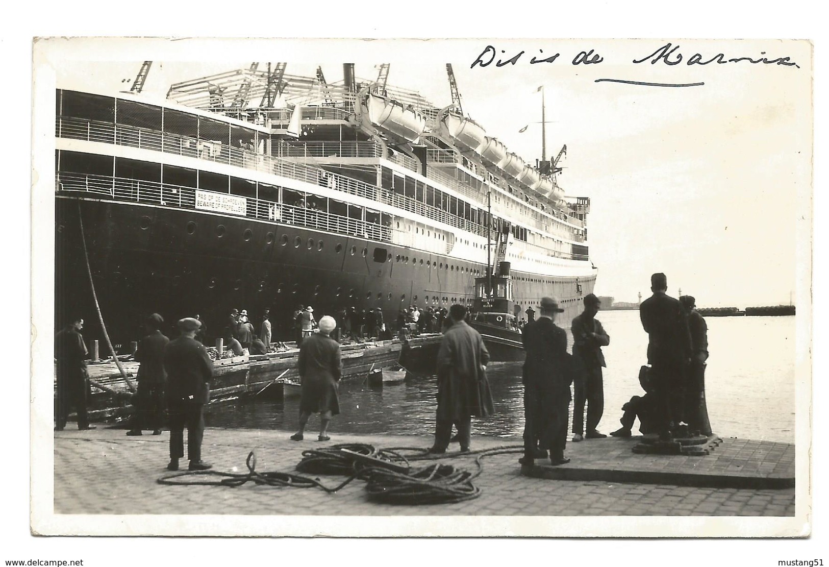 MS Marnix Van St.-Aldegonde - Stoomvaartmaatschappij Nederland 1935 #2 - Piroscafi