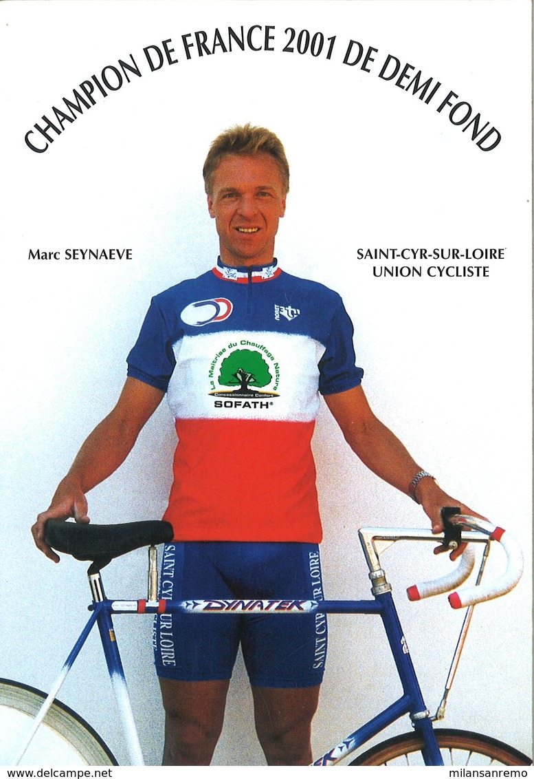 CYCLISME: CYCLISTE : MARC SEYNAEVE - Wielrennen