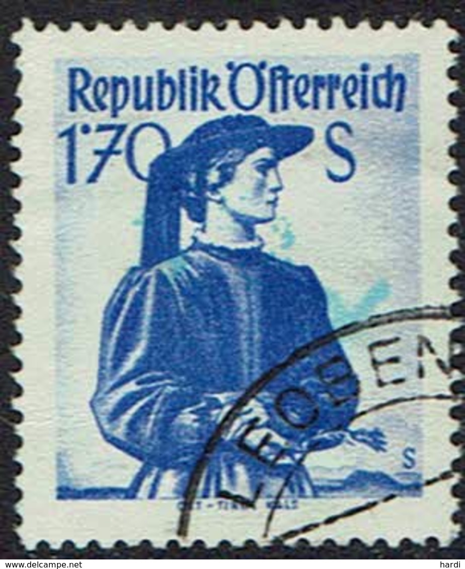 Österreich. 1948, MiNr 918, Gestempelt - Gebraucht