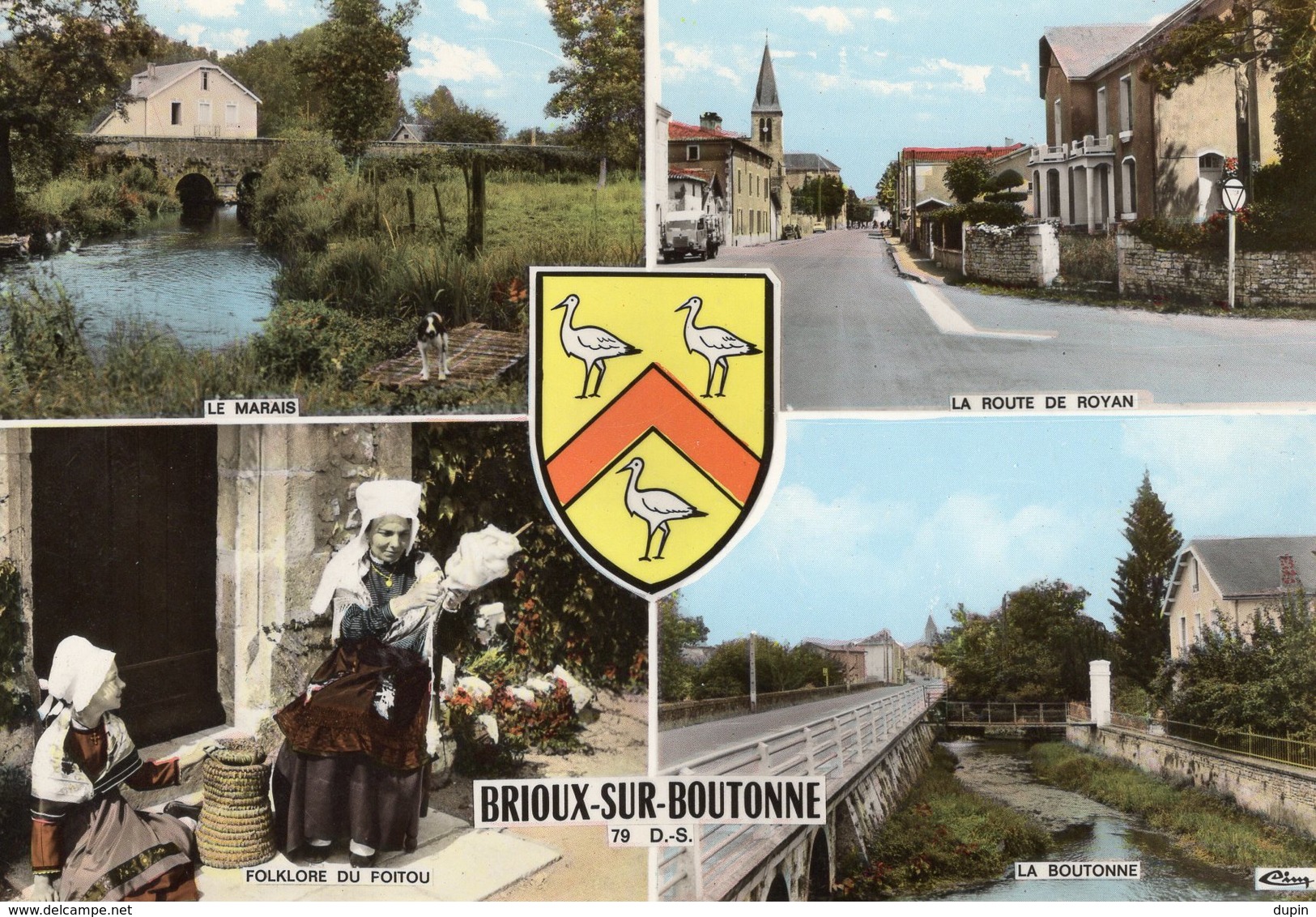 CPSM 79 BRIOUX SUR BOUTONNE - Brioux Sur Boutonne