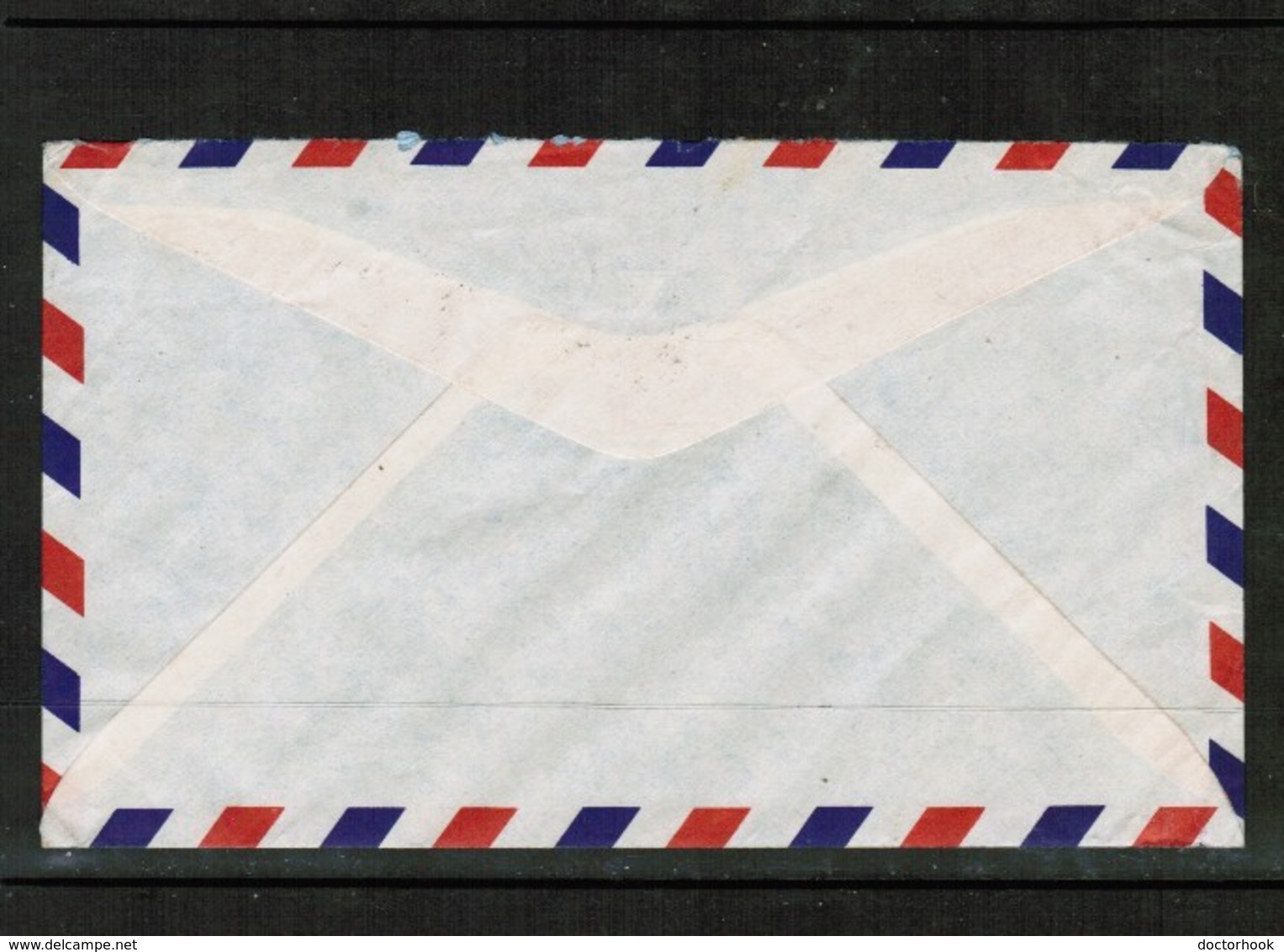 HONG KONG   Scott # 196 On COMMERCIAL AIRMAIL COVER To MONTREAL,CANADA (8/JLY/1961) (OS-477) - Covers & Documents