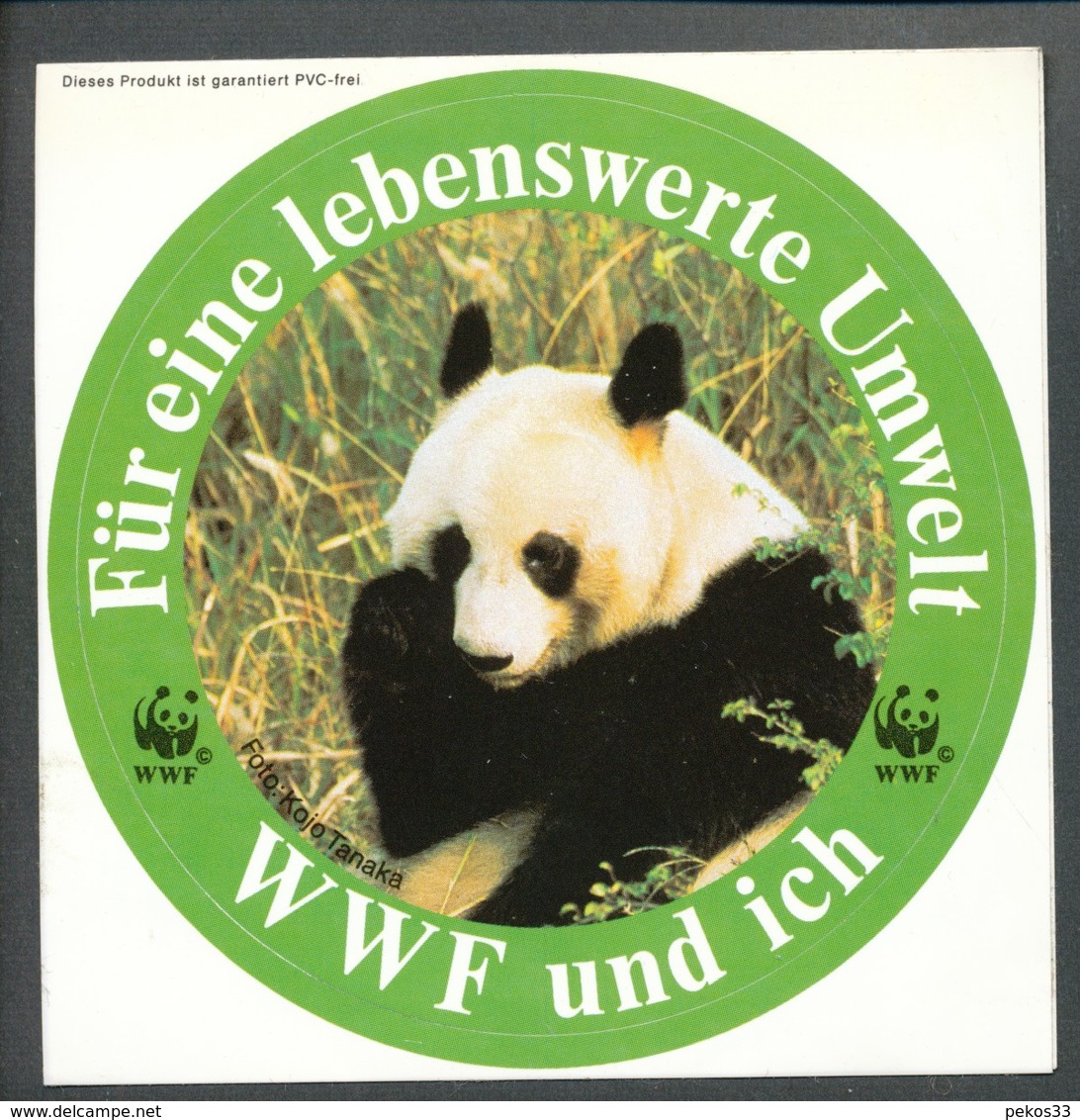 Vignette Sticker   WWF-und Ich Für Eine Lebenswerte Umwelt - Erinnophilie