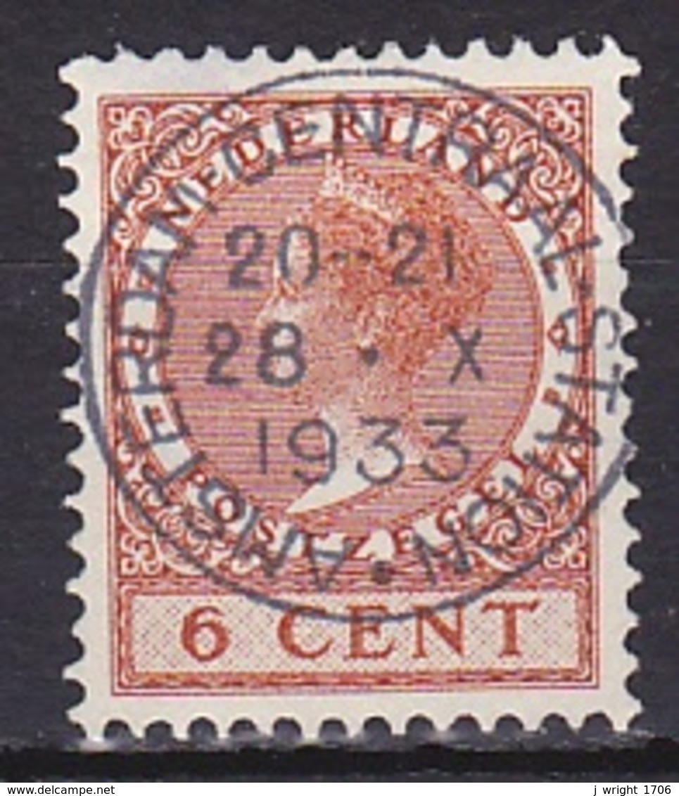 Netherlands/1926 - NVPH 178 - 7 Ct - USED/'AMSTERDAM CENTRAAL STATION' - Usados