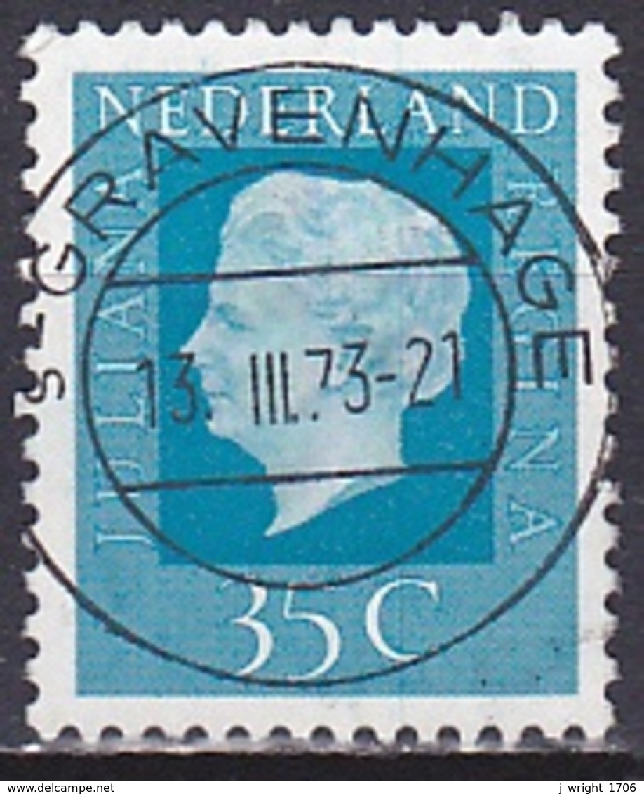 Netherlands/1972 - NVPH 942 - 35 Ct - USED/'GRAVENHAGE' - Gebruikt