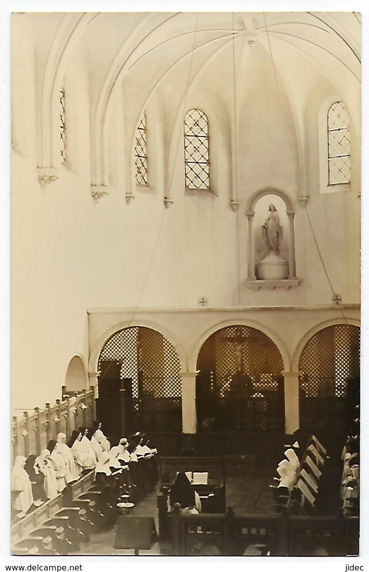 CPA 38 Isère Roybon Rare Carte Photo La Trappe L' Abbaye De Chambarand Chambaran Près De Saint Marcellin St Antoine - Roybon