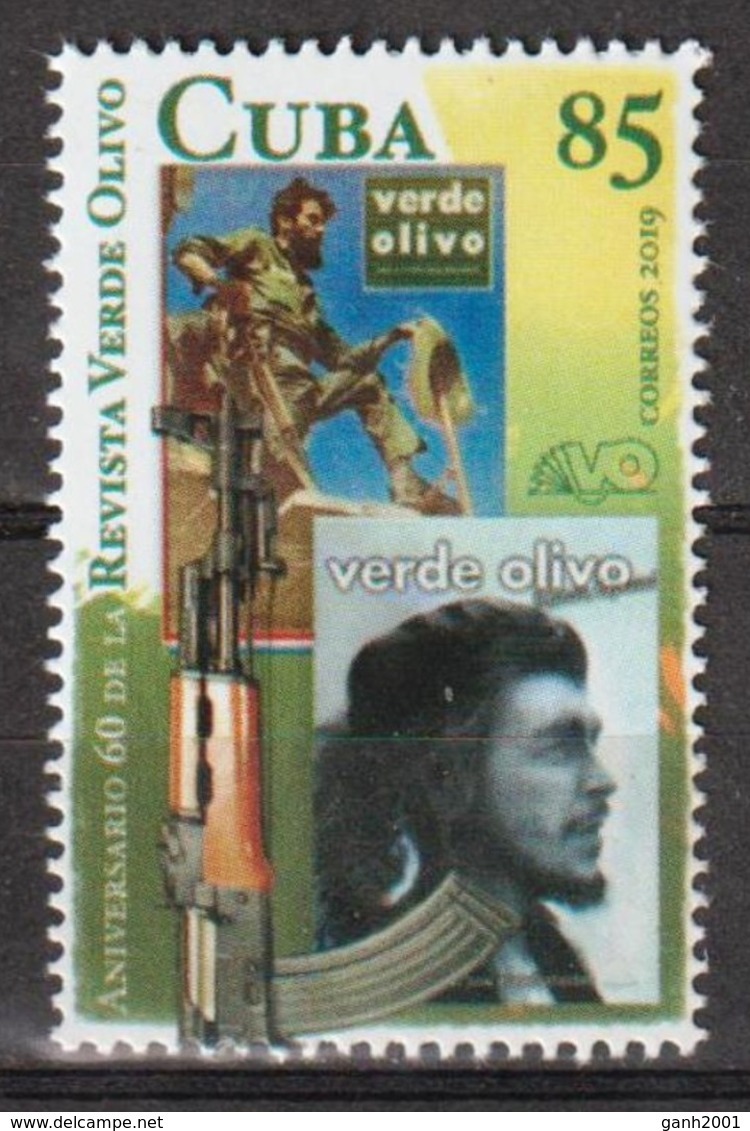 Cuba 2019 / Che Guevara Verde Olivo Magazine MNH / Cu13617  C4-4 - Nuevos