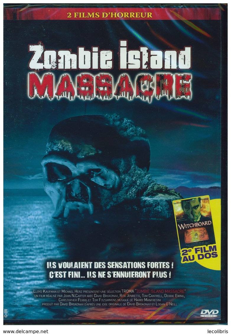 ZOMBIE ISLAND MASSACRE/ WITCHBOARD - Horror