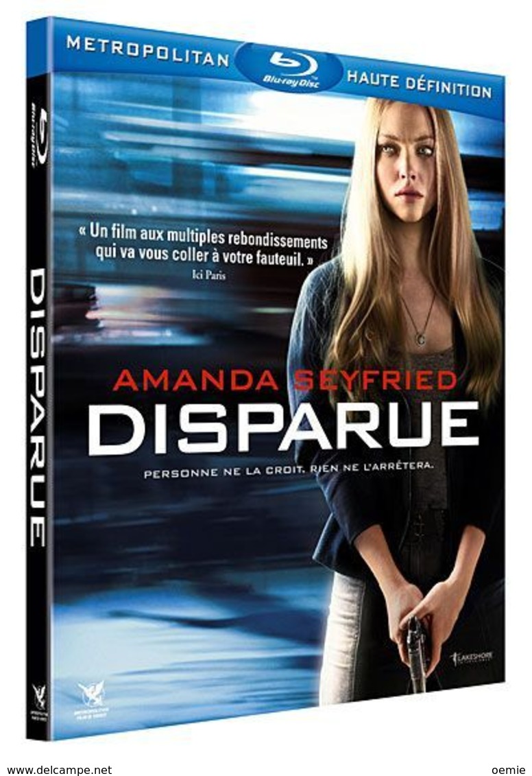 DISPARU  °°° AMANDA SEYFRIED   DVD BLU RAY - Policiers