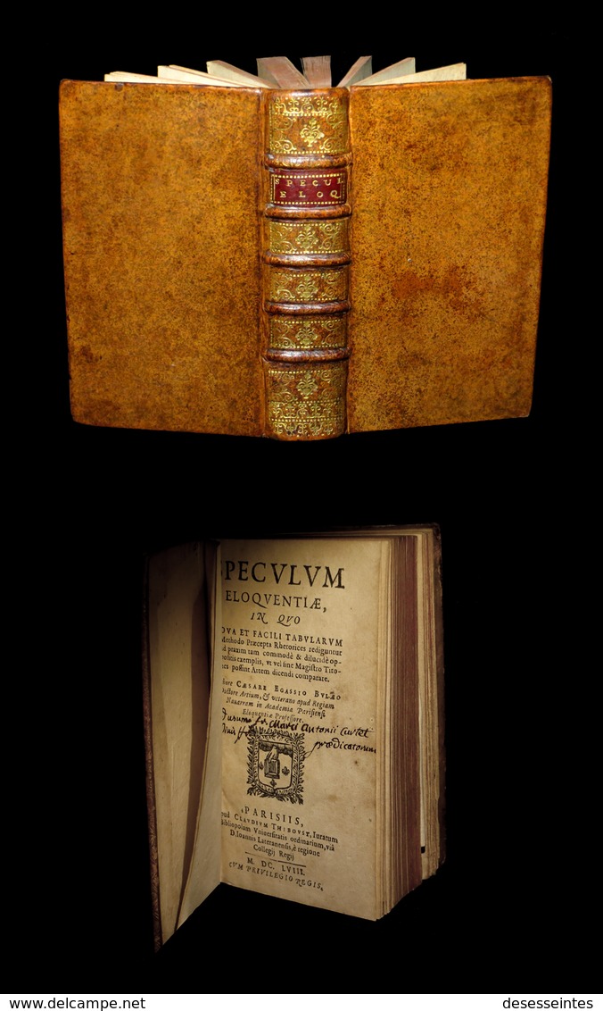 BULAEO / Du BOULAY Ou BOULLAY - Speculum Eloquentiae. 1658. - Bis 1700