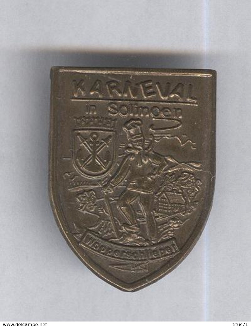 Badge Allemand Ancien Karneval In Solingen - Wopperschlleper ? - Autres & Non Classés