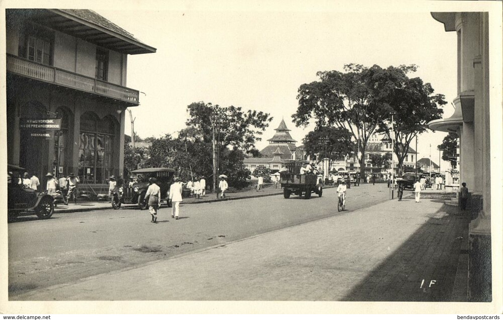 Indonesia, JAVA BANDUNG, Publisher Vorkink, Preangerbode (1910s) RPPC Postcard - Indonesië