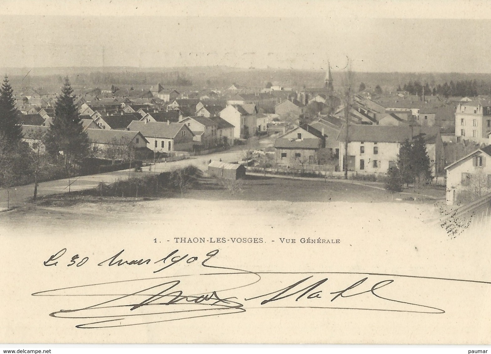 Thaon Les Vosges    En 1902 - Thaon Les Vosges