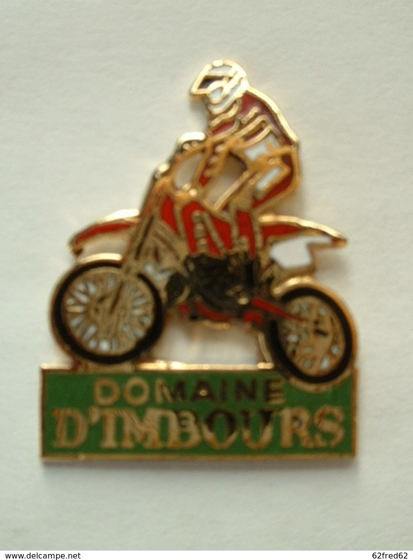 Pin's MOTO - DOMAINE D'IMBOURS - Motos